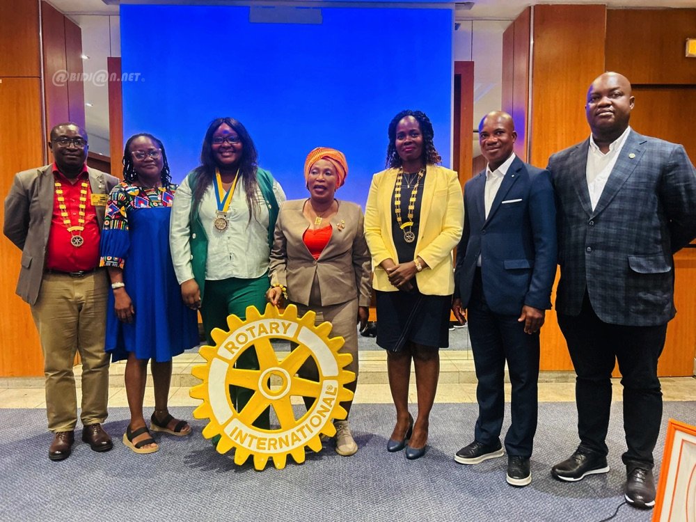 Côte d'Ivoire: la Sénatrice Marie-Irène Richmond expose le combat du Rotary pour la paix dans le monde