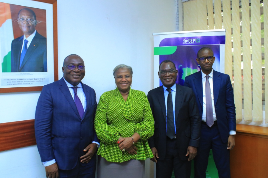 Côte d'Ivoire : le CEPICI et la chambre des notaires évoquent les performances du Guichet unique de création d'entreprise