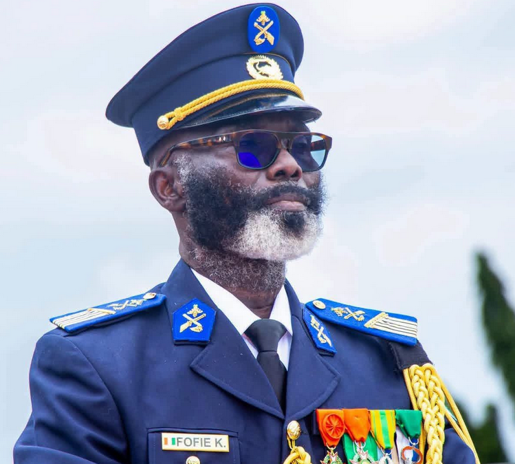 Côte d'ivoire: le colonel-major Fofié Kouakou, commandant de la 2è région militaire de Daloa est décédé ce dimanche (Officiel)