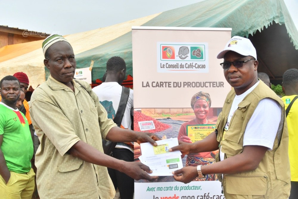 Côte d'Ivoire: le Conseil du Café-Cacao accélère la production et la distribution des cartes du producteur