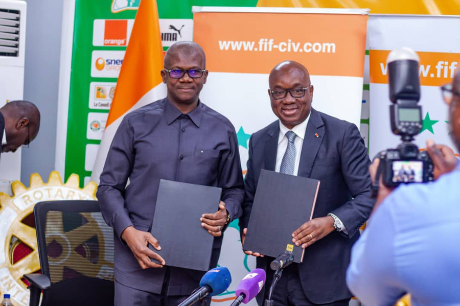 Côte d'Ivoire : Le Rotary International (District 9101) et la FIF unissent leurs forces pour un impact social profond