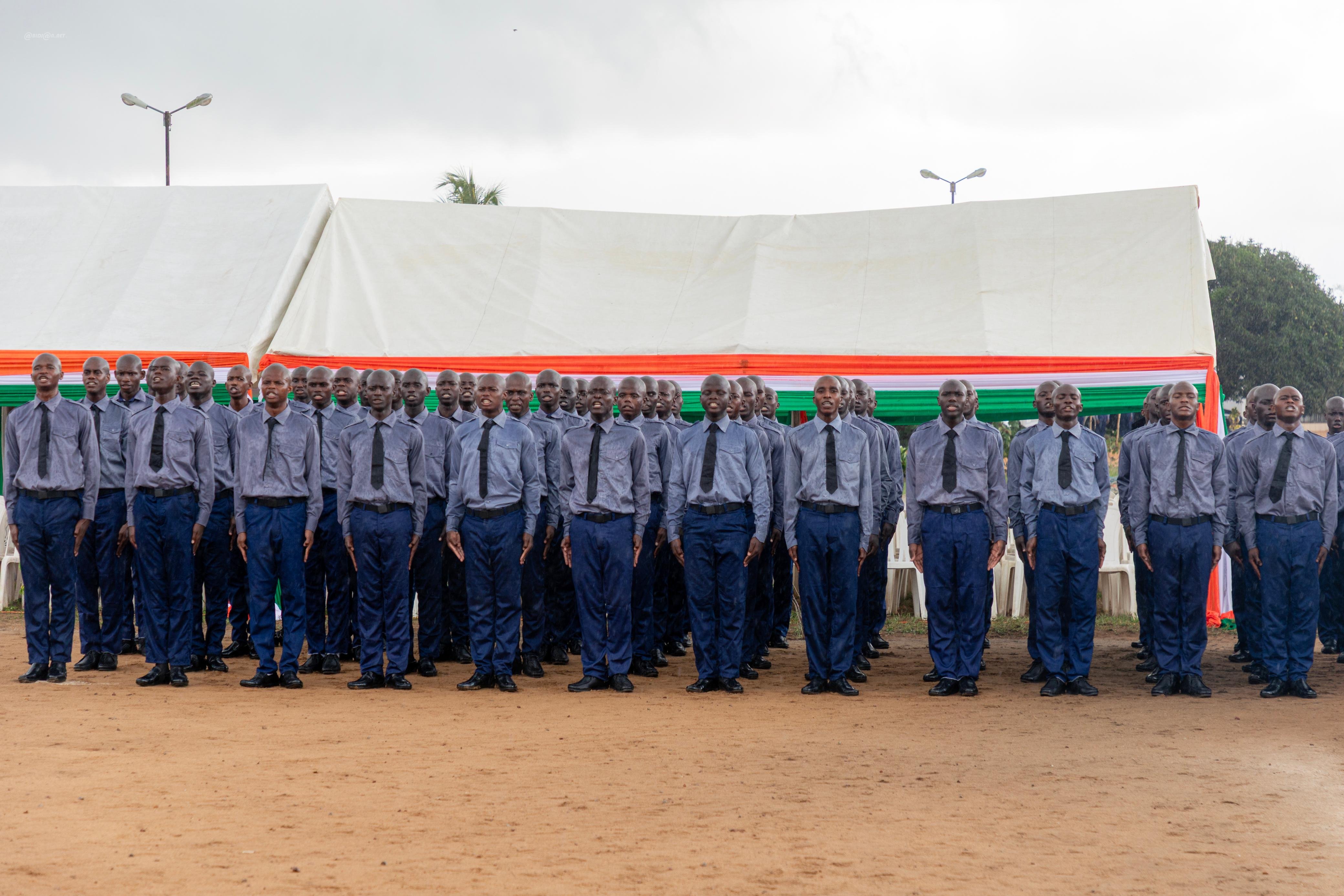 Côte d'Ivoire/ Resocialisation : 200 jeunes volontaires achèvent leur formation au centre de service civique de Bimbresso 