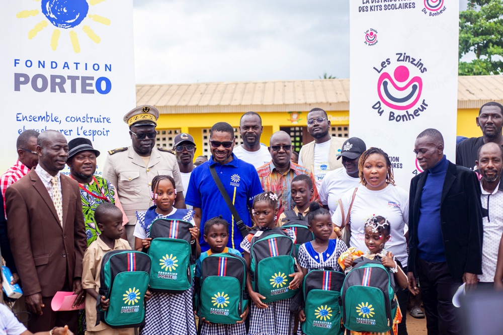 Côte d'Ivoire/San Pedro: la Fondation Portéo soulage les élèves, parents et personnel enseignant de l’EPP Moussadougou Unicef