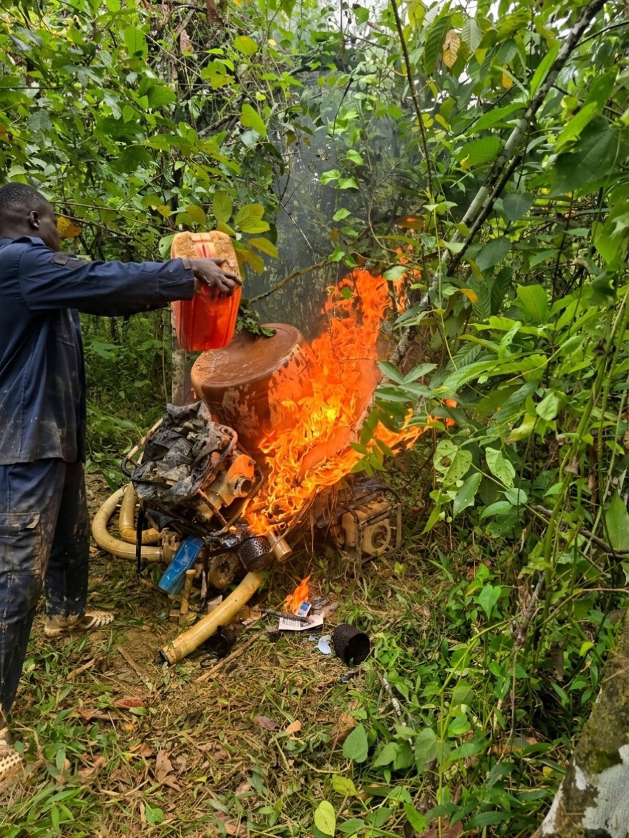 Côte d'Ivoire: Trois sites d’orpaillage clandestin démantelés dans le Sud-Est