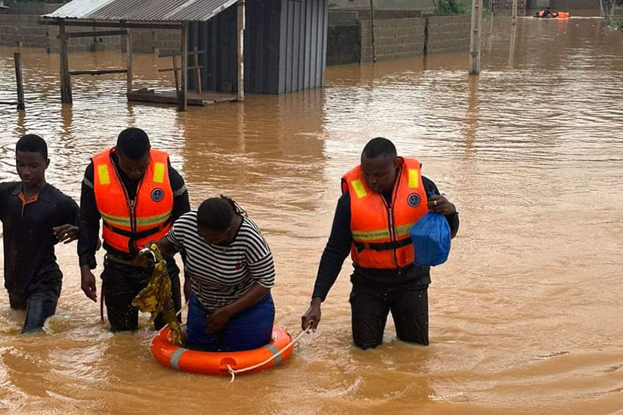 Côte d'Ivoire : Un affluent du fleuve San-Pedro sort de son lit et inonde plusieurs habitations