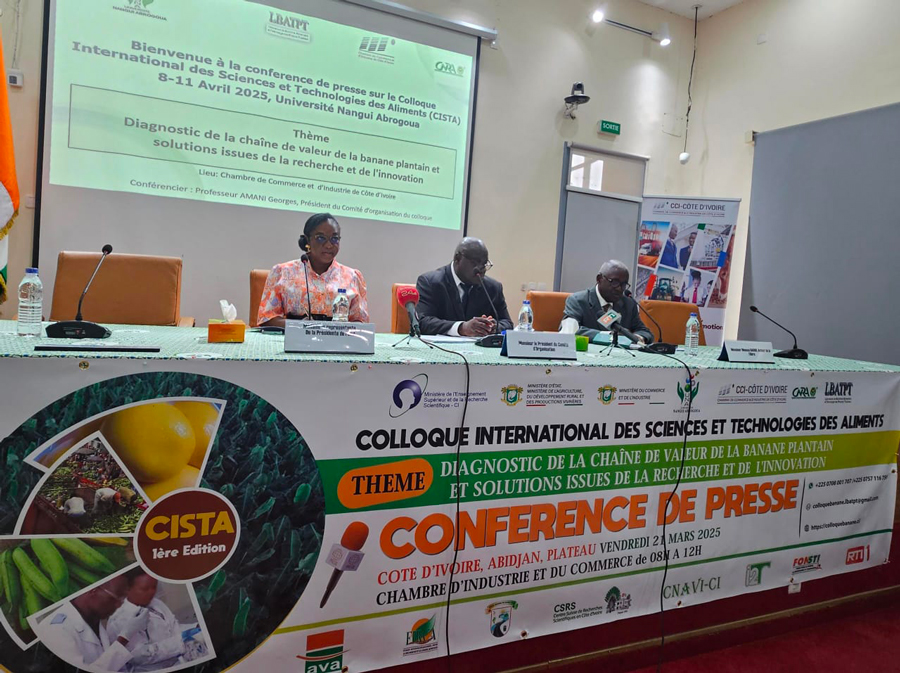 Côte d'Ivoire:  un colloque international sur la valorisation de la banane plantain annoncé