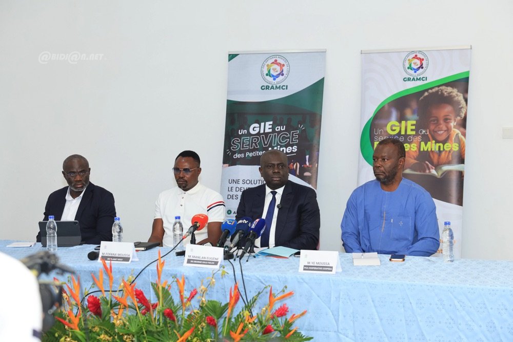 Côte d'Ivoire: un Groupement d'artisans miniers distingue l’activité légale de la clandestinité et plaide pour accélérer la formalisation