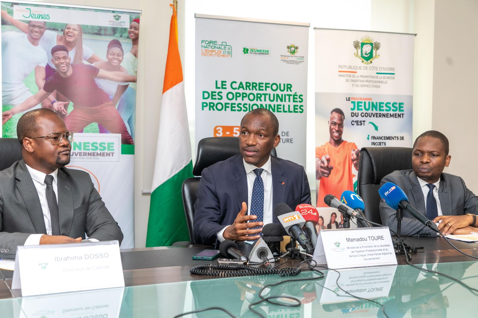 Côte d'Ivoire: une foire nationale de l'Emploi et du Recrutement prévue à Abidjan le 03 mars pour offrir aux jeunes près de 50 mille opportunités