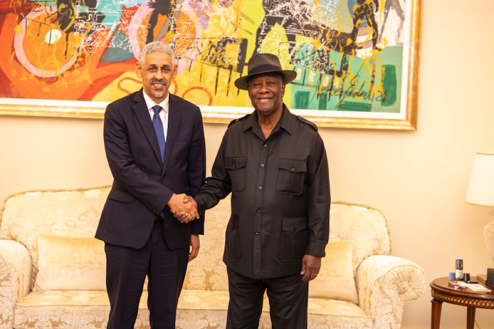 Le Chef de l’État a eu un entretien avec le Président élu de la BAD.