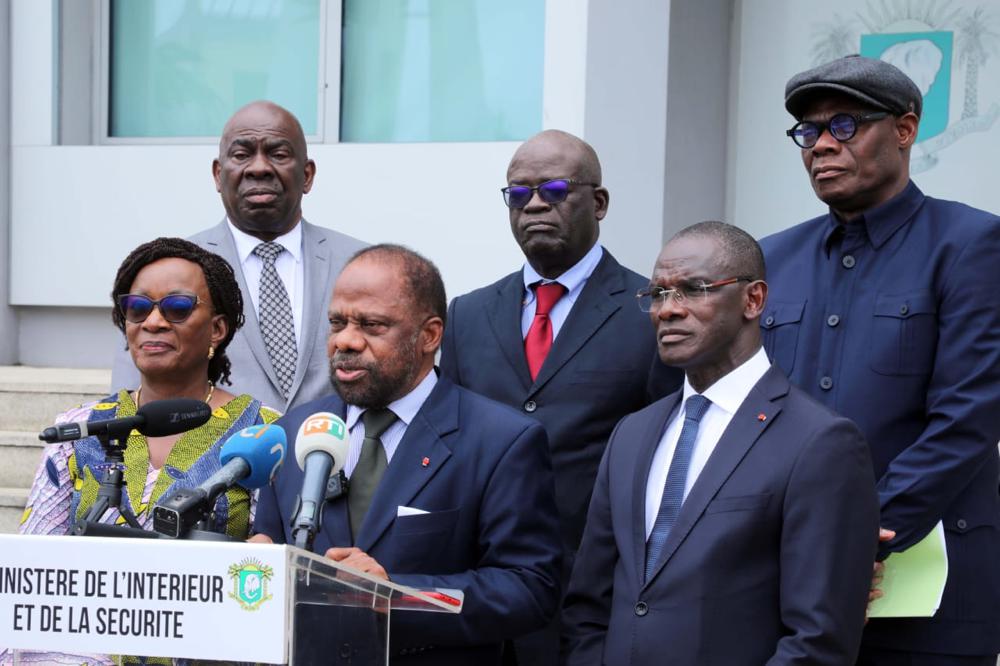 Côte d’Ivoire / Arrestations de militants du PPA-CI : une délégation du parti de Laurent Gbagbo reçue par le ministre de l’Intérieur