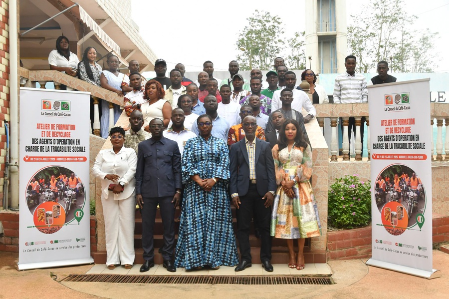 Côte d’Ivoire / Cacao éthique : Le Conseil du Café-Cacao renforce la traçabilité sociale avec la formation de 100 agents de terrain
