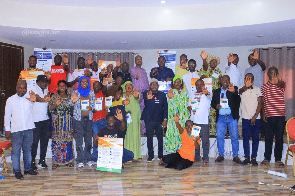 Côte d’Ivoire : Des acteurs de l’écosystème médiatique de Résilience pour la Paix sensibilisés à l’utilisation responsable des réseaux sociaux