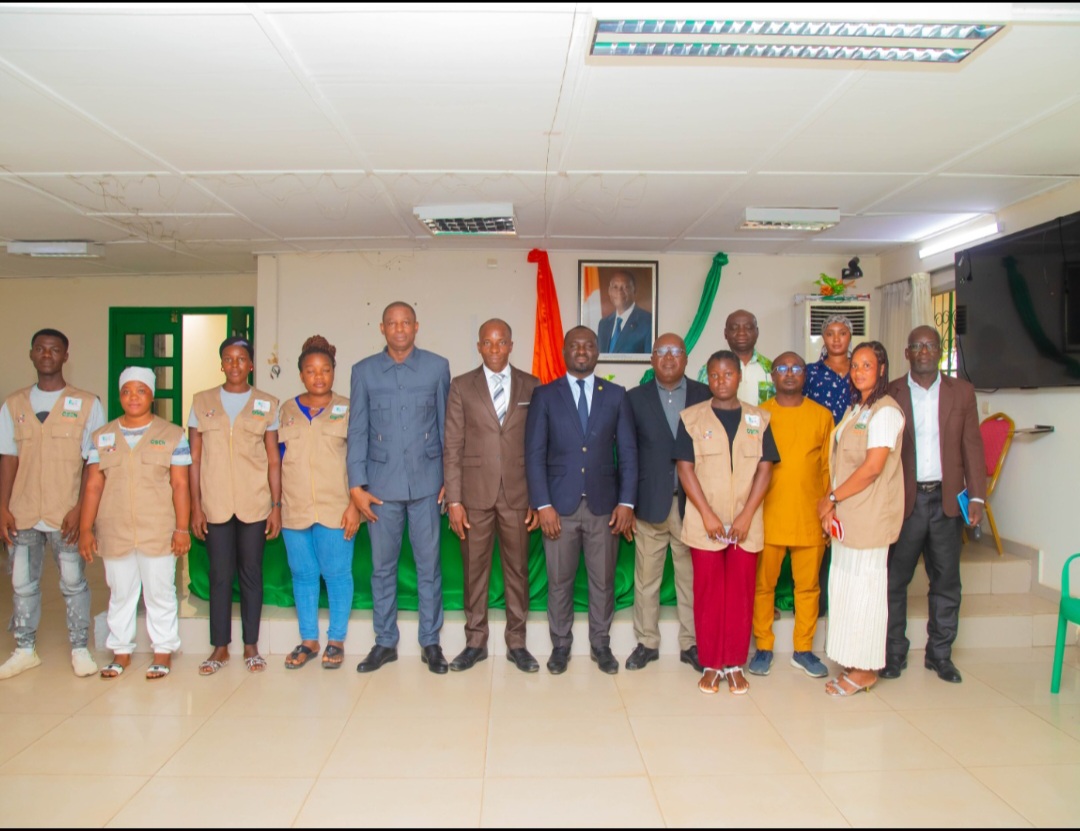 Côte d’Ivoire/ Engagement citoyen. : L’OSCN s’assure de l’effectivité de la mission des 708 jeunes volontaires déployés dans les mairies