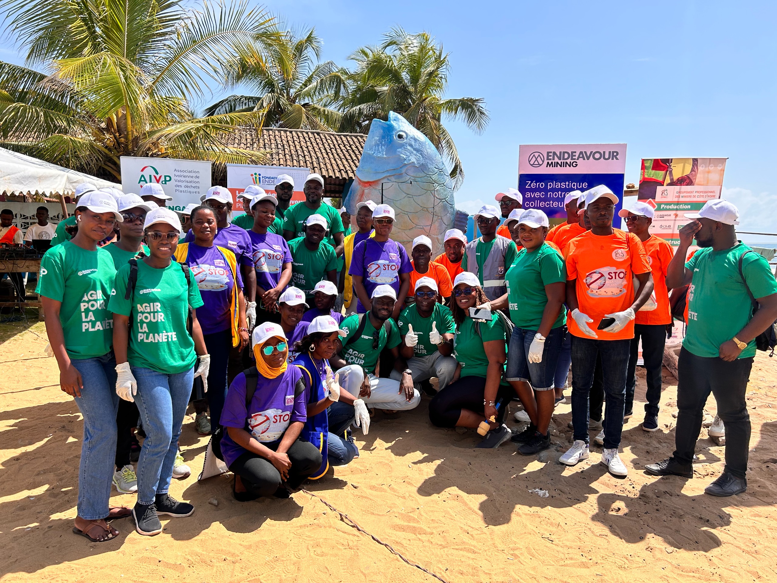 Côte d’Ivoire / Journée mondiale de l’environnement : Endeavour Mining renforce la lutte contre la pollution plastique