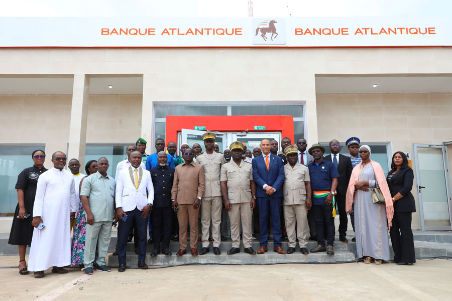 Côte d’Ivoire : la banque atlantique inaugure une nouvelle agence à méagui, consolidant son ancrage territorial