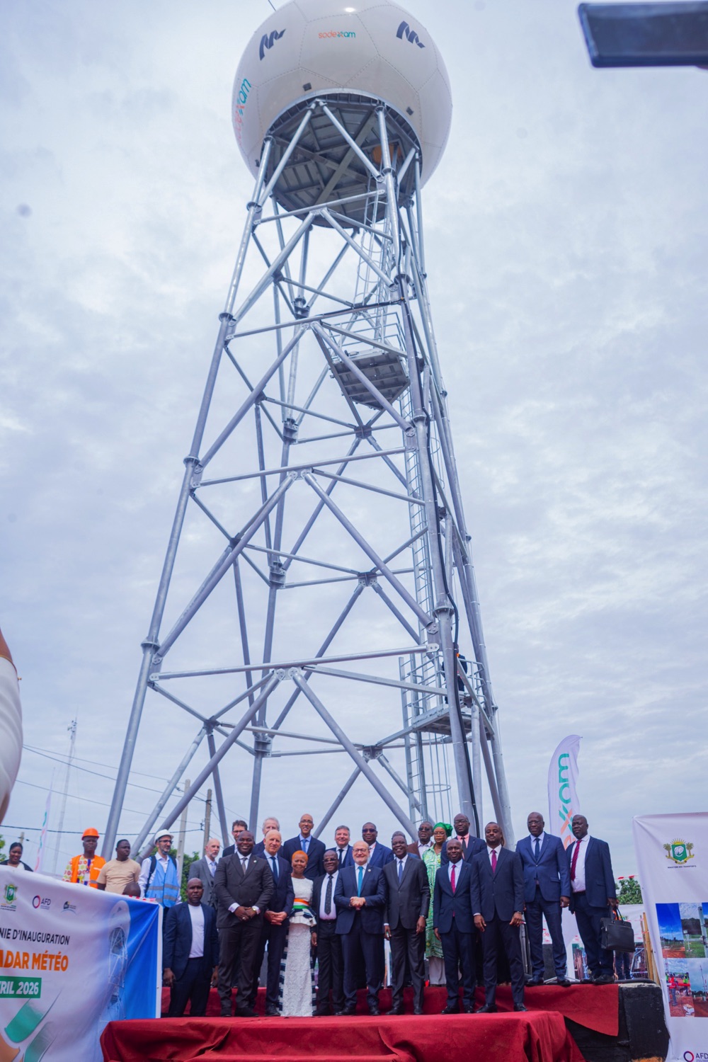 Côte d’Ivoire: la SODEXAM se dote d’un nouveau radar face aux risques météorologiques et climatiques