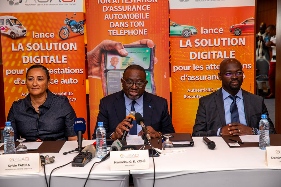 Côte d’Ivoire : l’ASACI révèle un “bilan positif”, un an après la digitalisation des attestations d’assurance auto