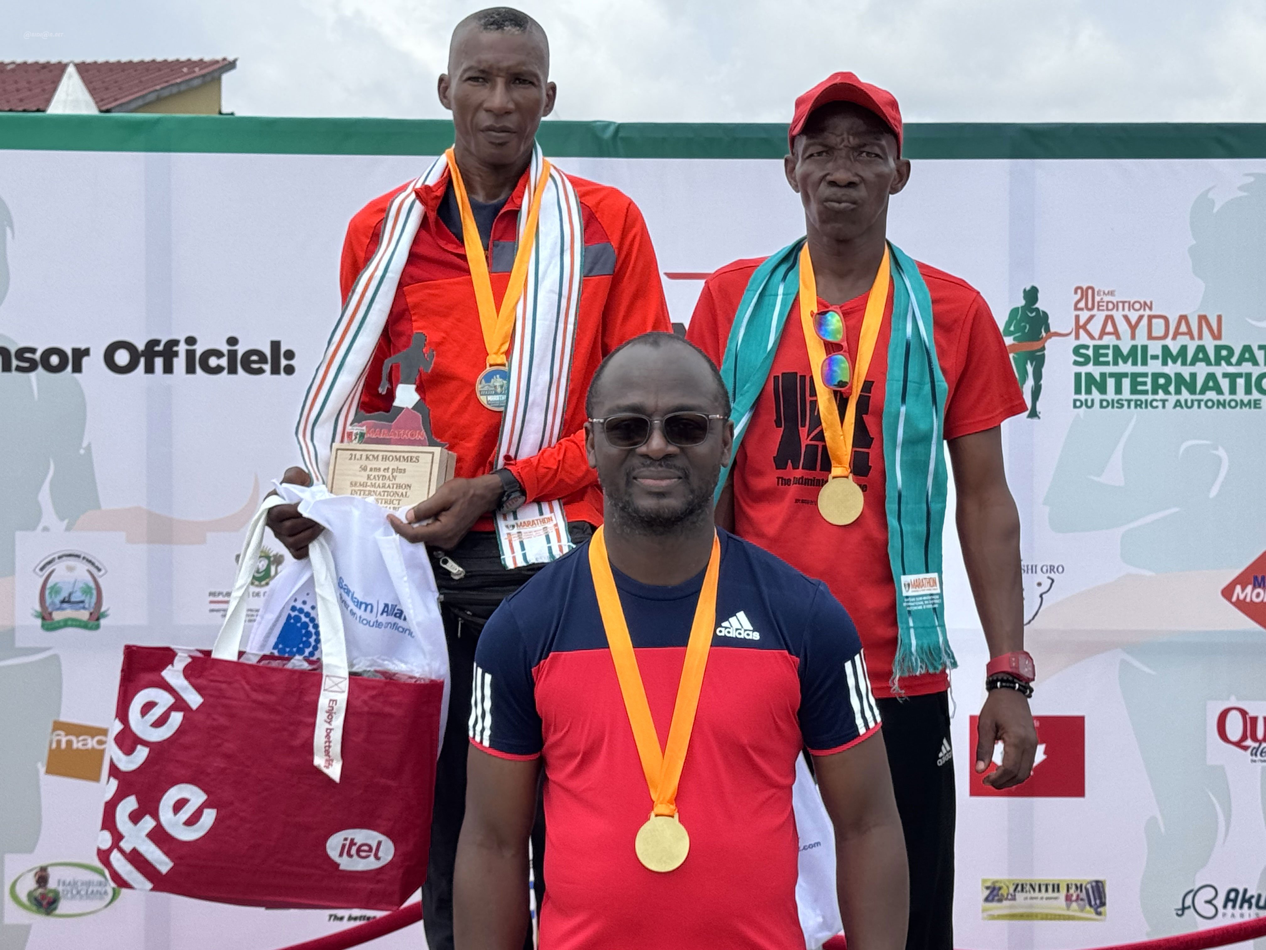 Côte d’Ivoire : l’athlétisme ivoirien célébré à travers la 20ème édition du semi-marathon Kaydan du District d’Abidjan