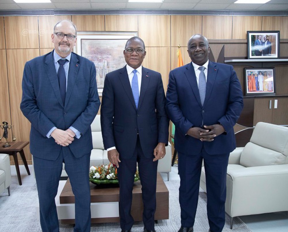 Côte d’Ivoire : Le directeur exécutif de l’Organisation Internationale du Cacao (ICCO) reçu en audience par le Ministre Koné Bruno