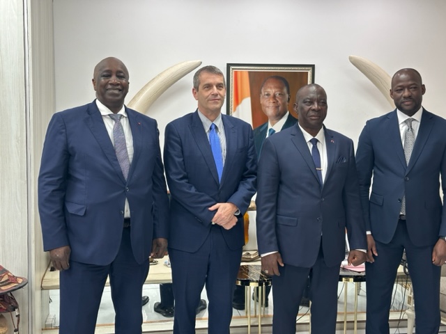 Côte d’Ivoire : Le Directeur Exécutif du Comité International consultatif du Coton (ICAC) reçu par le Ministre d’Etat Kobénan Kouassi Adjoumani
