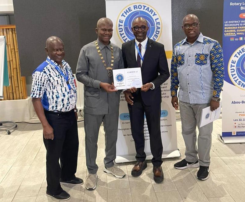 Côte d’Ivoire : Le District 9101 lance la première édition du Rotary Leadership Institut à Abidjan