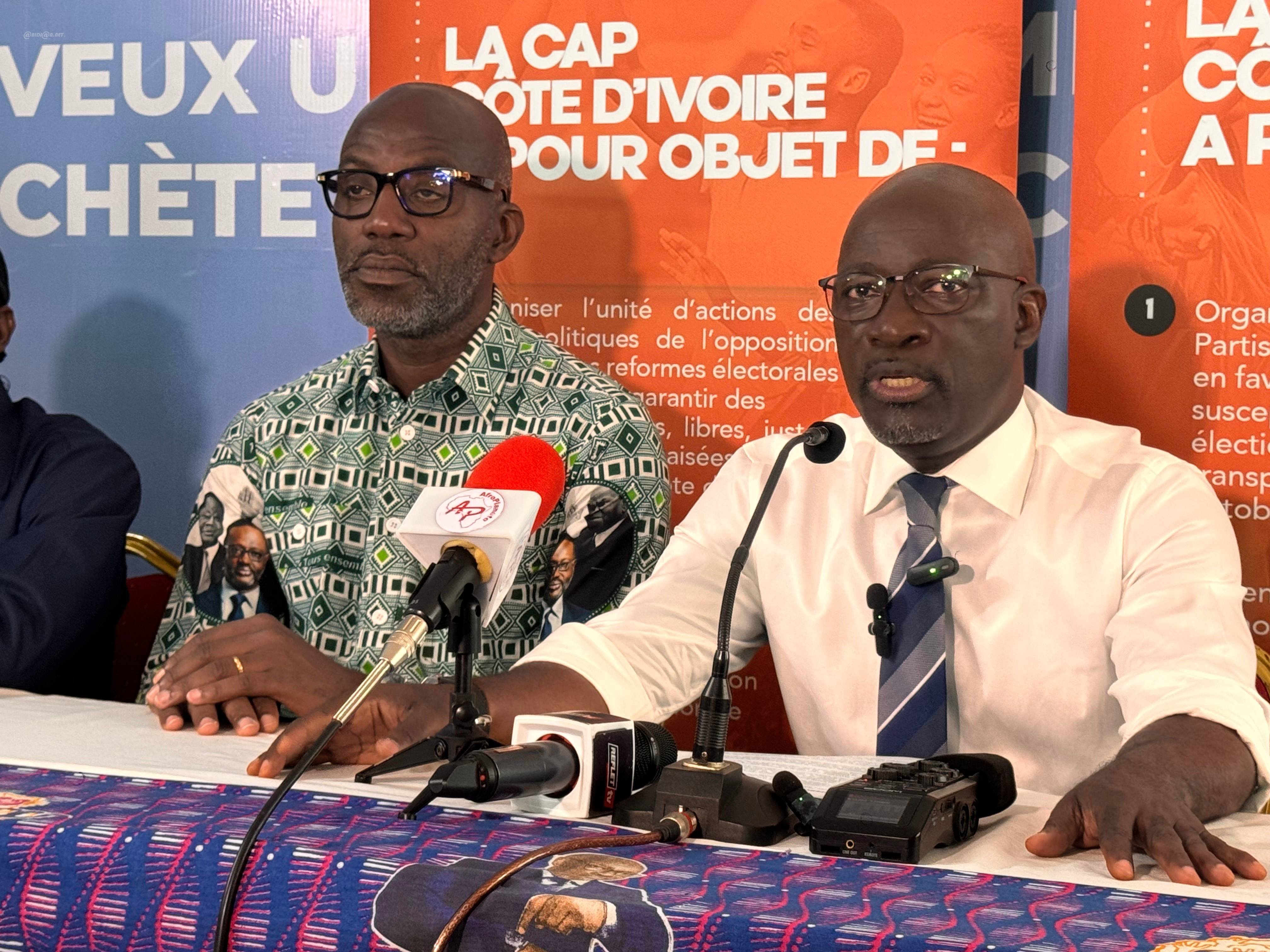 Côte d’Ivoire : le meeting de la Coalition pour l’Alternance Pacifique prévu à l’espace Ficgayo (Blé Goudé)