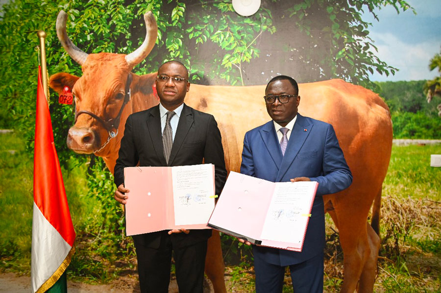 Côte d’Ivoire :le ministère des ressources animales et halieutiques et l’UVICOCI signent un accord-cadre de partenariat
