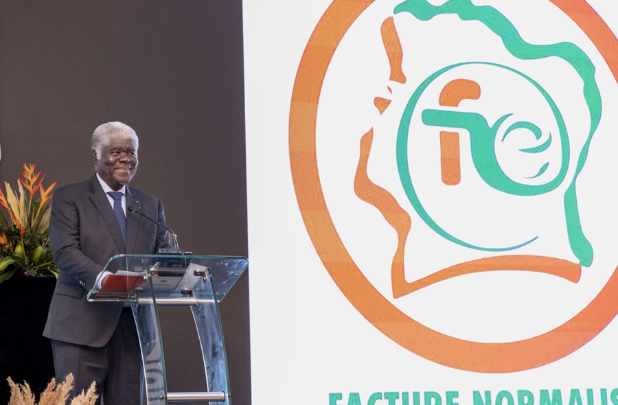 Côte d’Ivoire : le Premier ministre Beugré Mambé lance officiellement la facture normalisée électronique