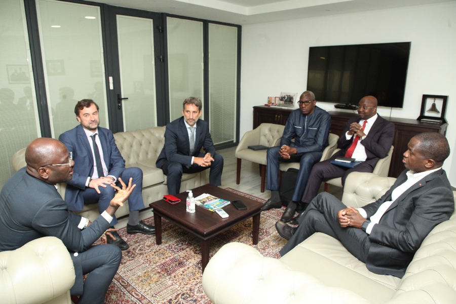 Côte d’ivoire : le Président du Patronat échange avec le Directeur Général de HEC Paris sur le renforcement des capacités des entrepreneurs ivoiriens