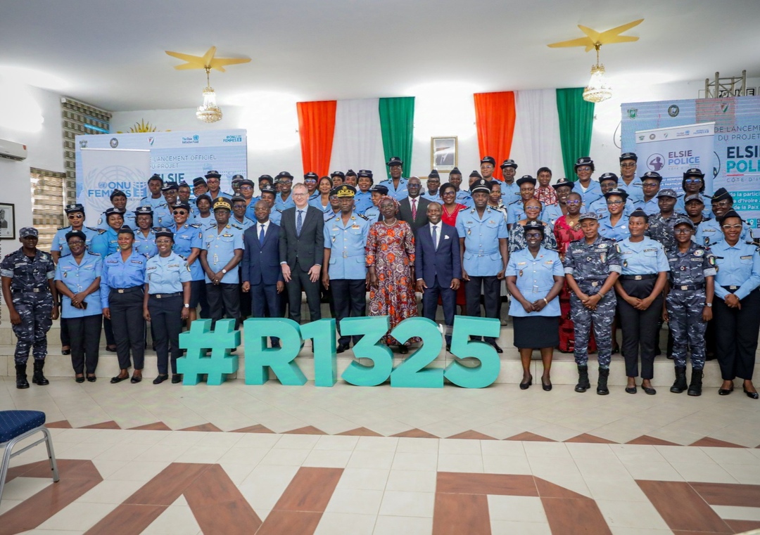Côte d’Ivoire : le projet “Elsie-Police” lancé à Abidjan pour renforcer la présence des policières ivoiriennes dans les missions de paix de l’ONU
