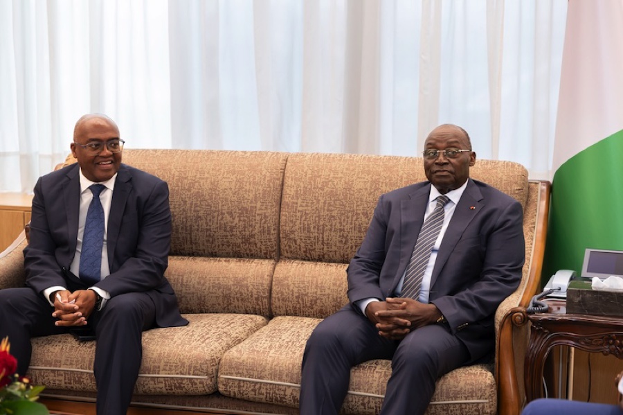 Le Vice-Président de la République a échangé avec une délégation de la Fédération Internationale de Basketball (FIBA)