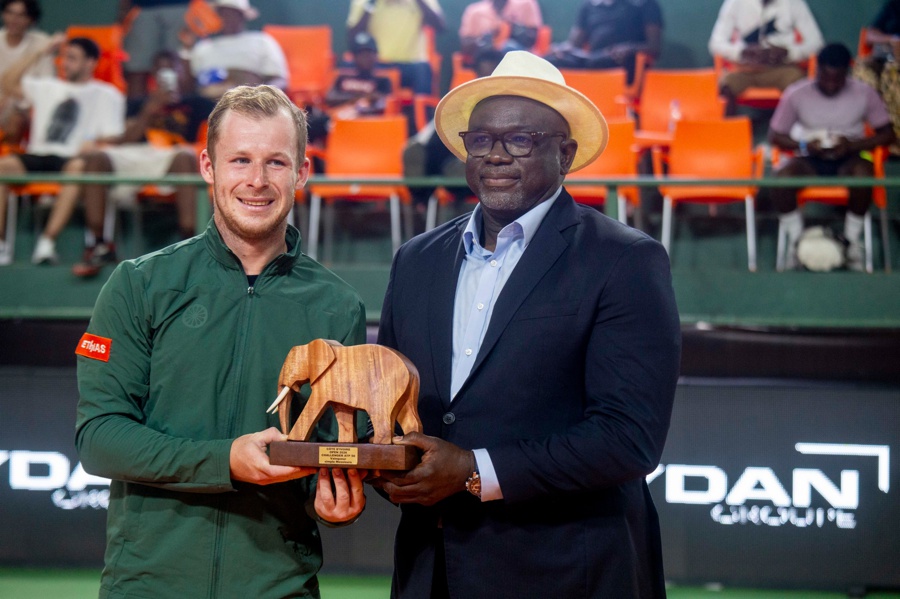 Côte d’Ivoire Open : Gauthier Onclin s’impose au mental et s’adjuge le titre