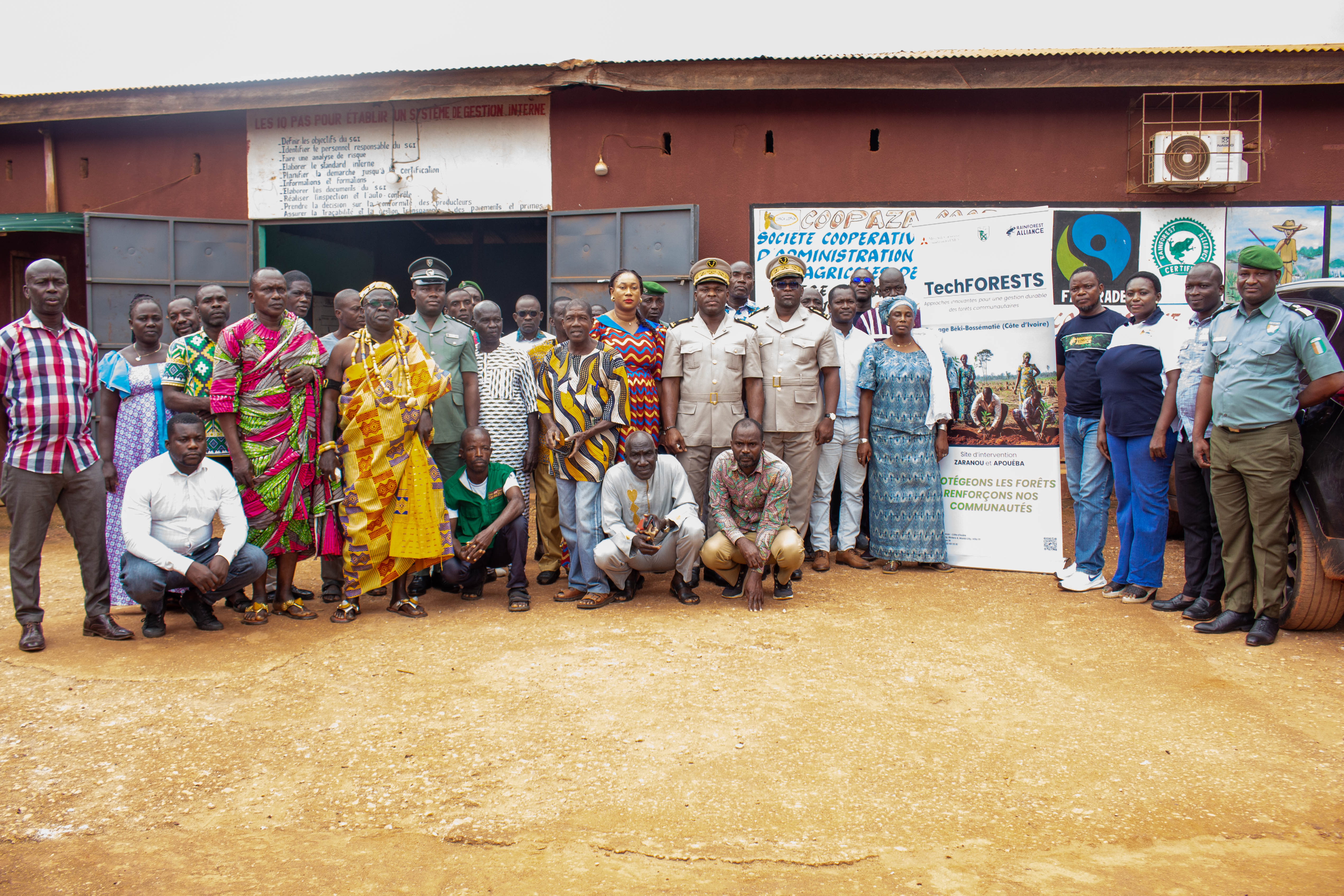 Côte d’Ivoire : Rainforest Alliance lance le projet TechForest pour renforcer la résilience des forêts communautaires