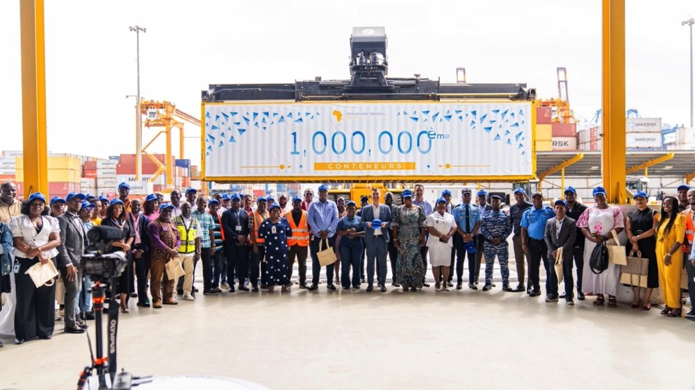 Côte d’Ivoire Terminal franchit la barre symbolique d’un million de conteneurs manutentionnés