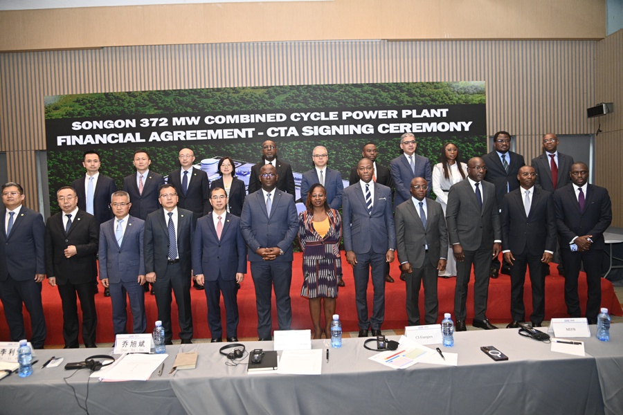 Côte d’Ivoire : un financement de 525 millions d’euros bouclé pour la centrale thermique de Songon