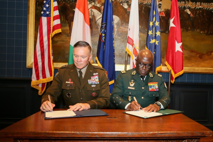 Côte d’Ivoire. Un partenariat signé avec les Etats-Unis pour la formation et le renforcement des capacités des FACI