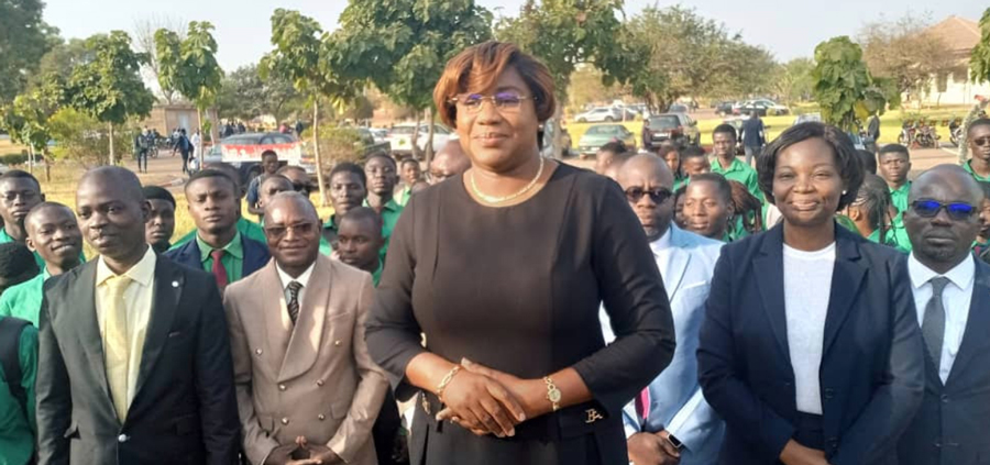 Coulibaly Ahoua Sougo exhorte la communauté universitaire à valoriser le drapeau ivoirien à Korhogo