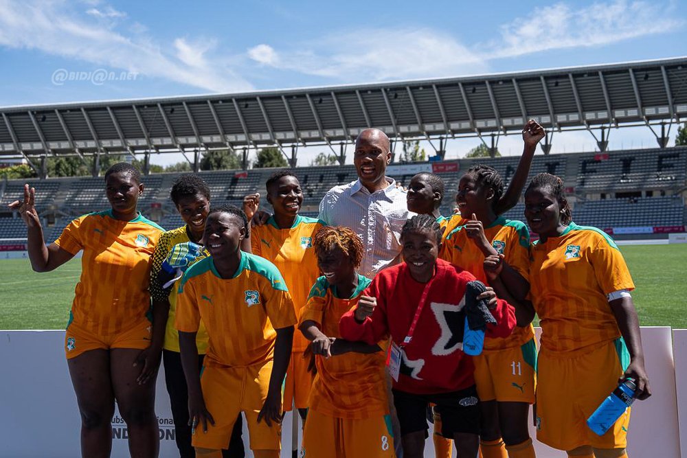 Coupe du Monde de Football Unifié Paris 2026: Les Éléphantes de Côte d'Ivoire en bronze et reçues par Didier Drogba 