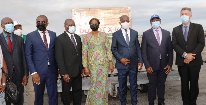 COVID-19: 108 000 doses du vaccin Jonhson & Johnson réceptionnées à Abidjan