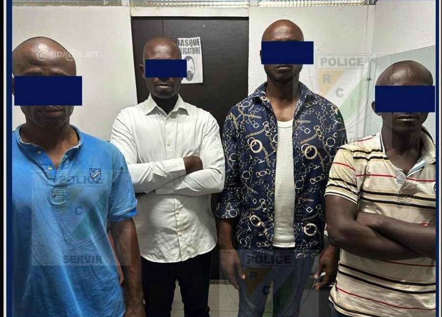 Criminalité : la Police Nationale interpelle 4 individus impliqués dans l’attaque d’un expatrié blanc