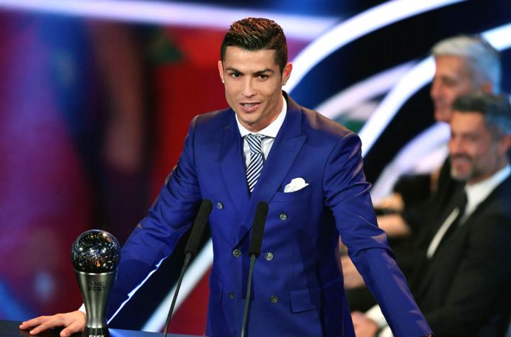 Cristiano Ronaldo élu meilleur joueur de l’année 2016