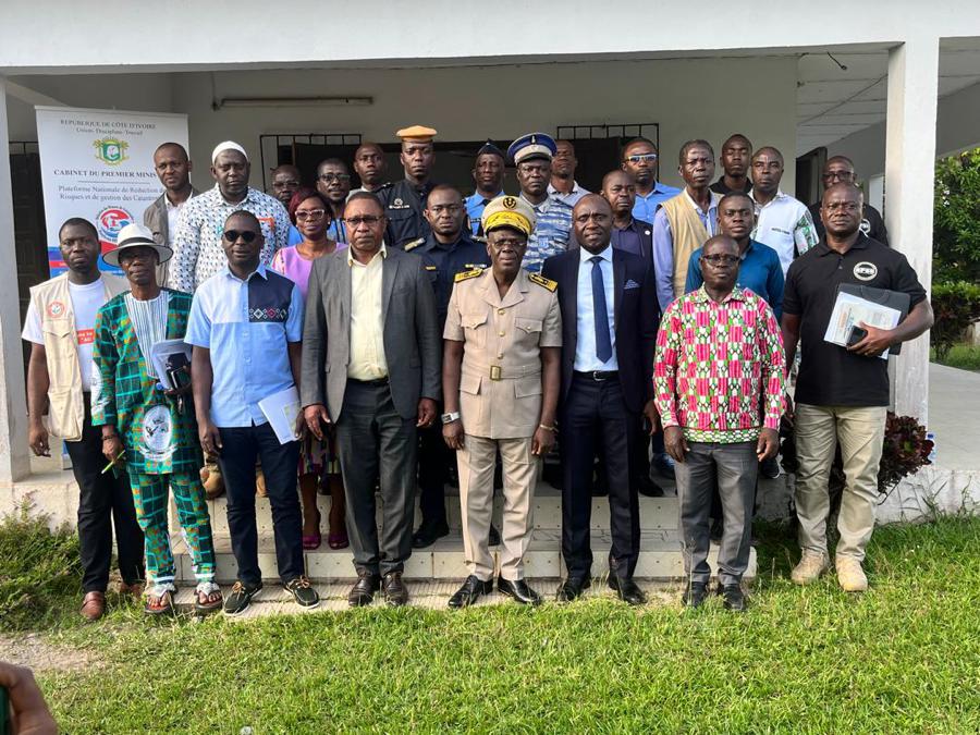 Crue des eaux à Soubré, Sassandra et Alepé: Le Secrétariat Exécutif de la PN-RRC effectue une mission dans les localités concernées