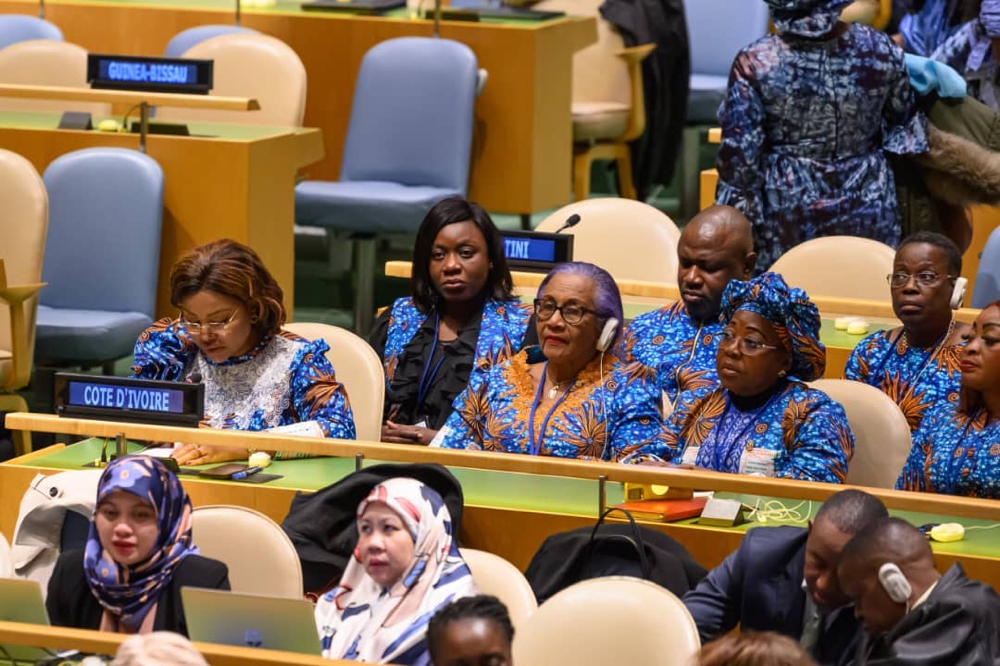 CSW67: Aux Nations Unies, Nassénéba Touré présente les acquis de la Côte d’Ivoire en matière d’inclusion digitale des femmes