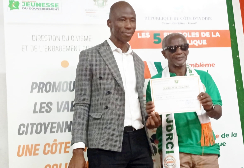 Culture du civisme : 300 jeunes leaders s’engagent pour une citoyenneté active et responsable à Agboville