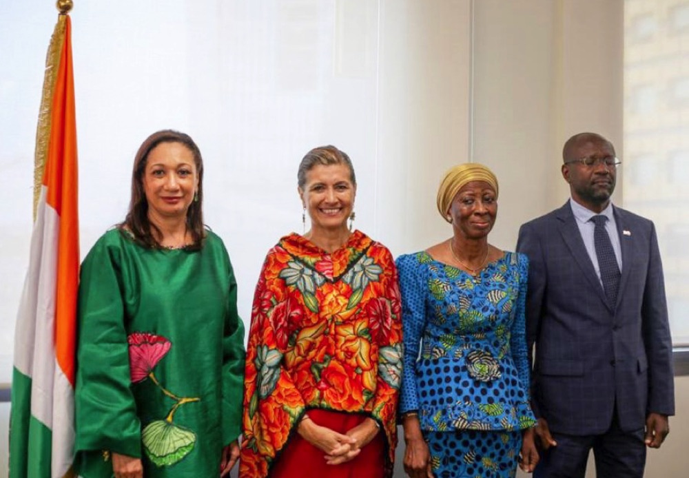 Culture : la directrice générale adjointe de l'UNESCO, Gabriela Ramos, reçue par la ministre Françoise Remarck
