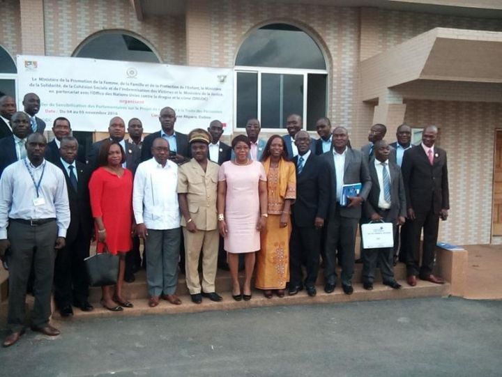 Le projet de loi sur la traite des personnes présenté à des députés à Dabou