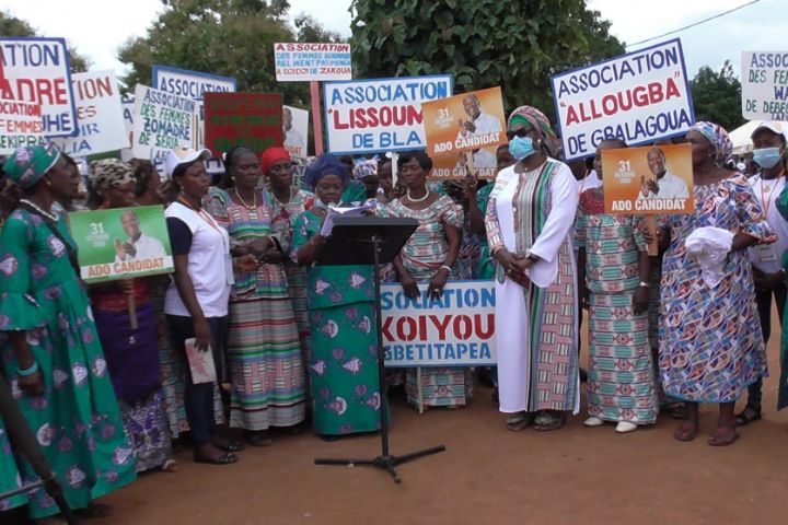 Les femmes du canton Gbalohan-Sud apportent leur soutien au candidat du RHDP