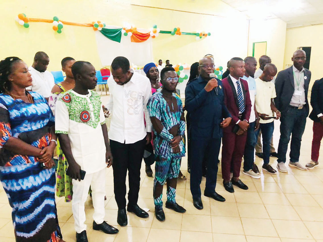 Daloa / Investiture du président de la FEST-DA : Le maire Kah Zion passe un message fort et émouvant aux étudiants de Toulepleu