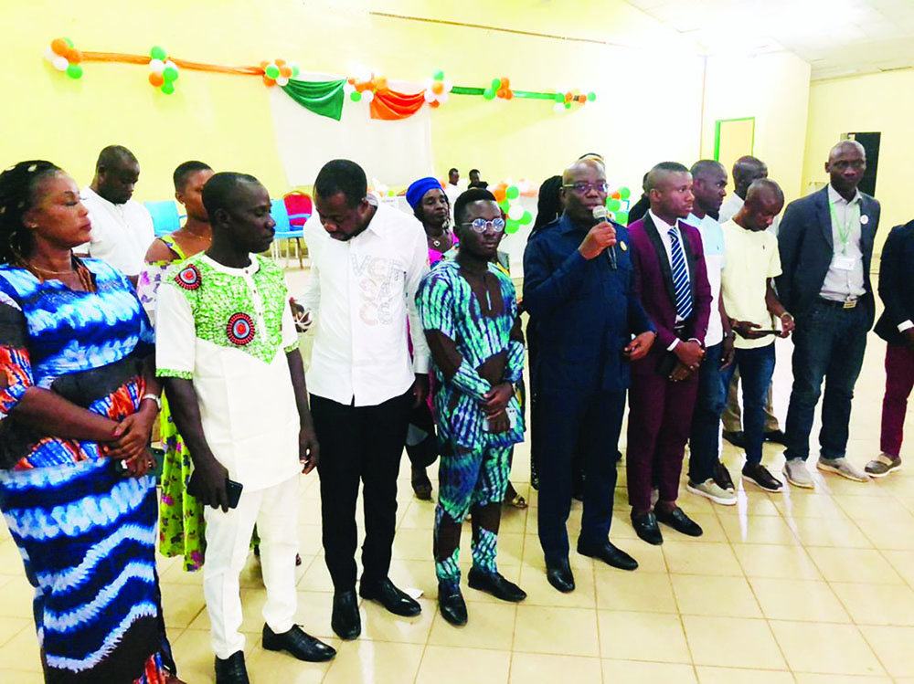 Daloa / Investiture du président de la FEST-DA : Le maire Kah Zion passe un message fort et émouvant aux étudiants de Toulepleu