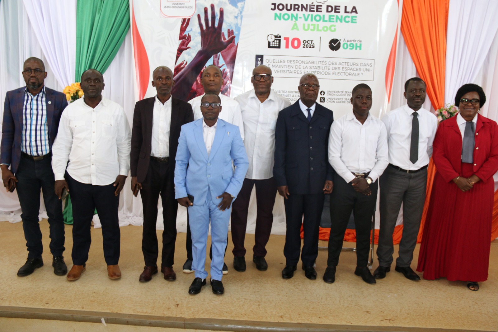 Daloa: L'université Jean Lorougnon Guédé s’engage pour la non-violence en milieu universitaire